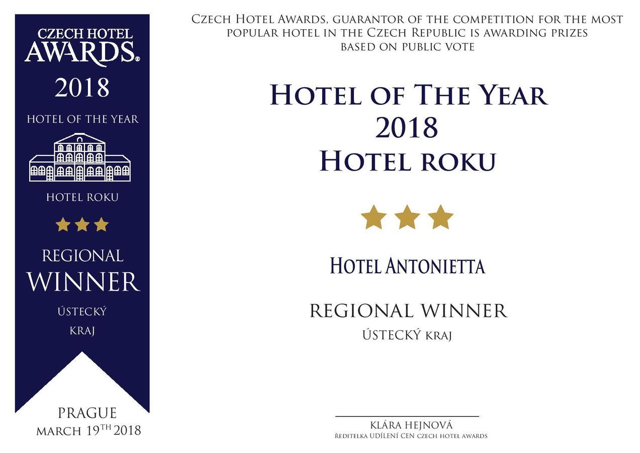 Hotel Antonietta Teplice Eksteriør billede