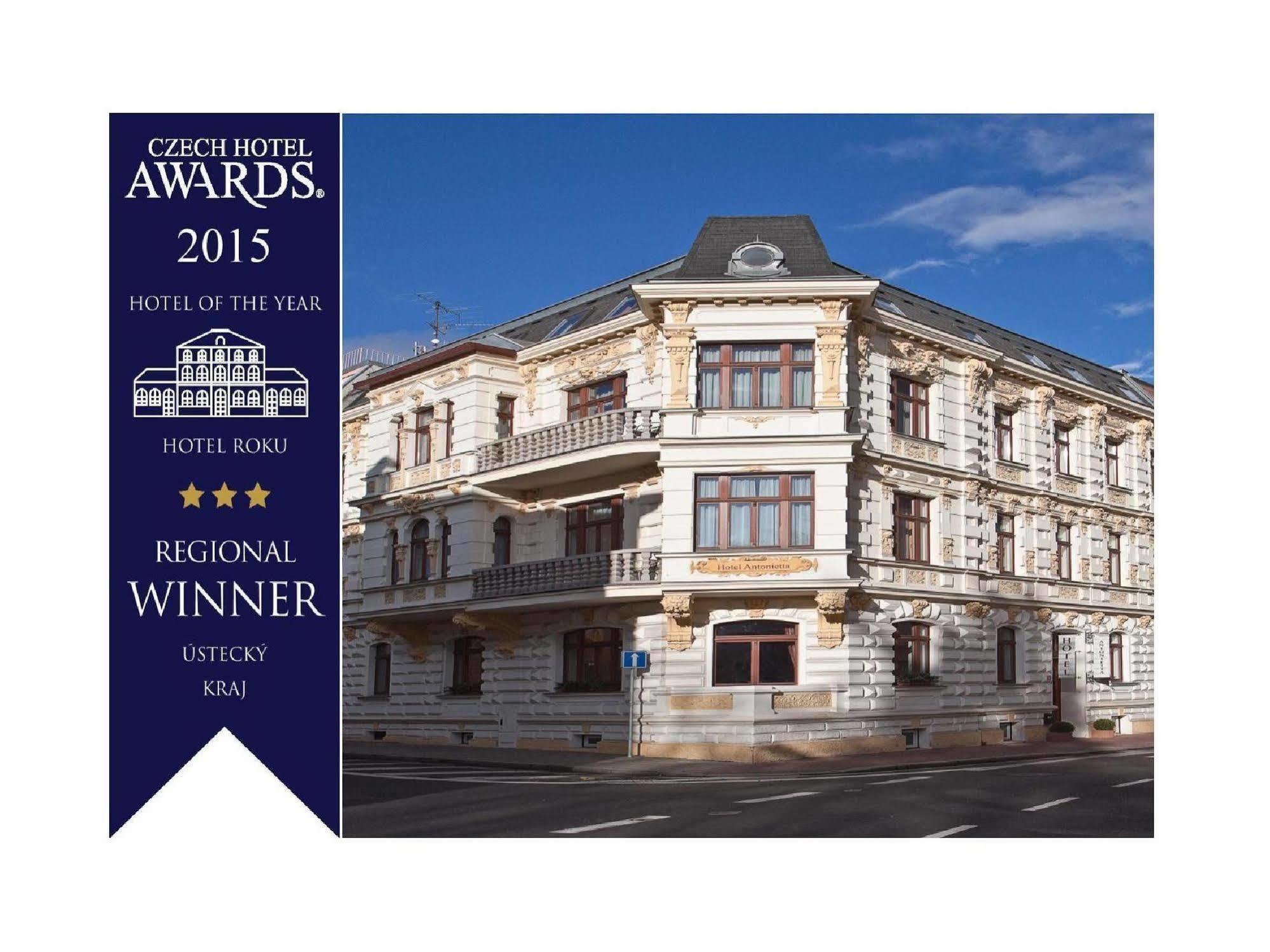 Hotel Antonietta Teplice Eksteriør billede